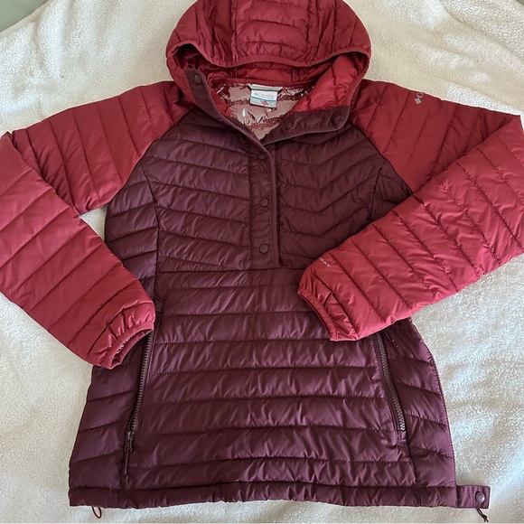 columbia women’s powder lite omni heat jacket small - Picture 2 of 6